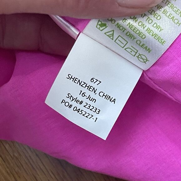 LILLY PULITZER Ashlyn Shift Dress Size 2 Pink Gold Preppy Vibrant Embellished - Picture 11 of 14